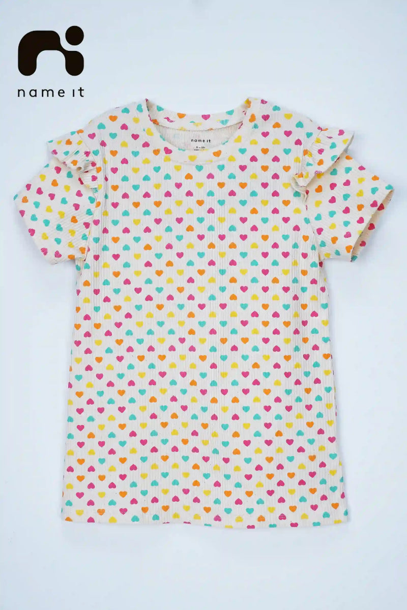 Name it GIRLS COTTON T - SHIRT - Smgarment's