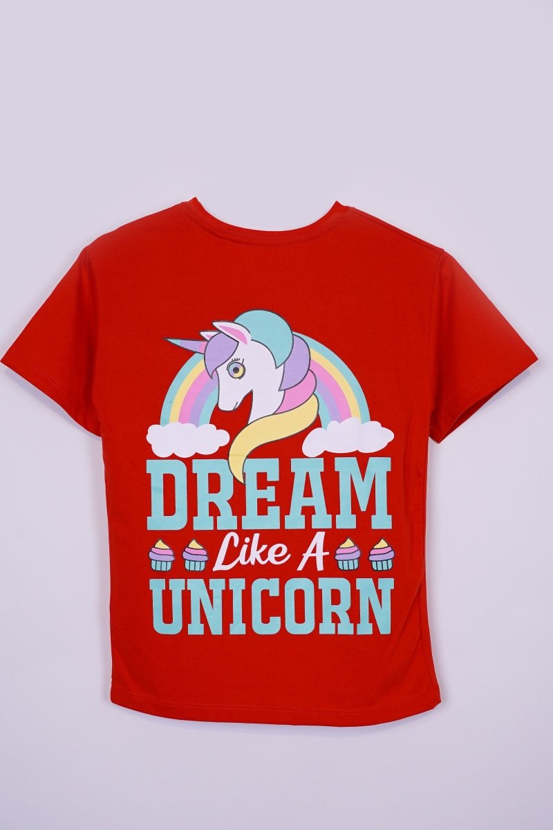 Name it GIRLS COTTON T - SHIRT - Smgarment's