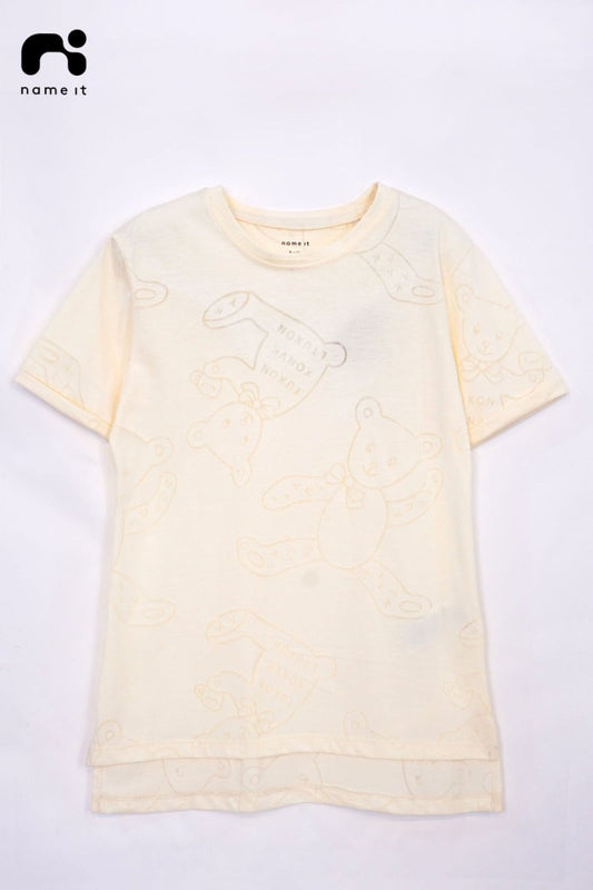 Name it GIRLS COTTON T - SHIRT - Smgarment's