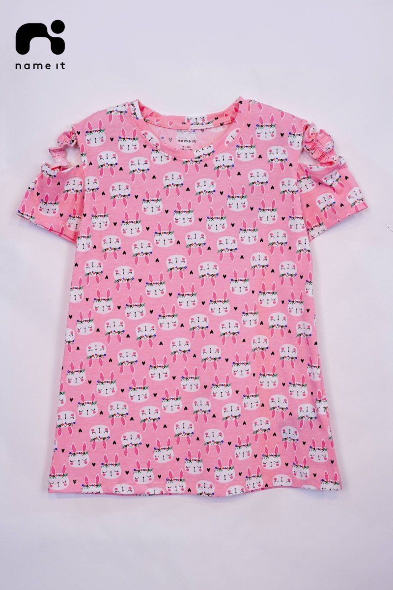 Name it GIRLS COTTON T - SHIRT - Smgarment's
