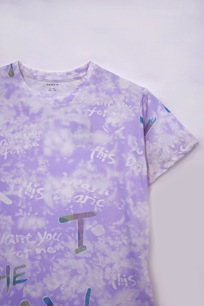 Name it GIRLS COTTON T - SHIRT - Smgarment's