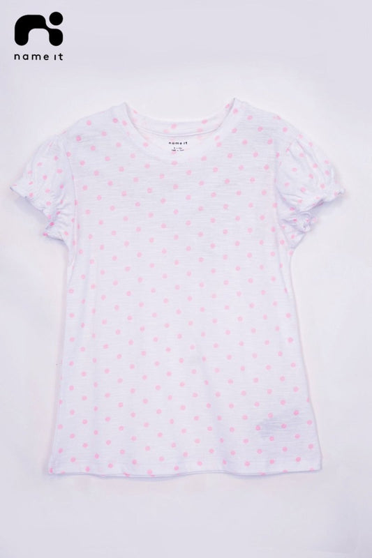 Name it GIRLS COTTON T - SHIRT - Smgarment's