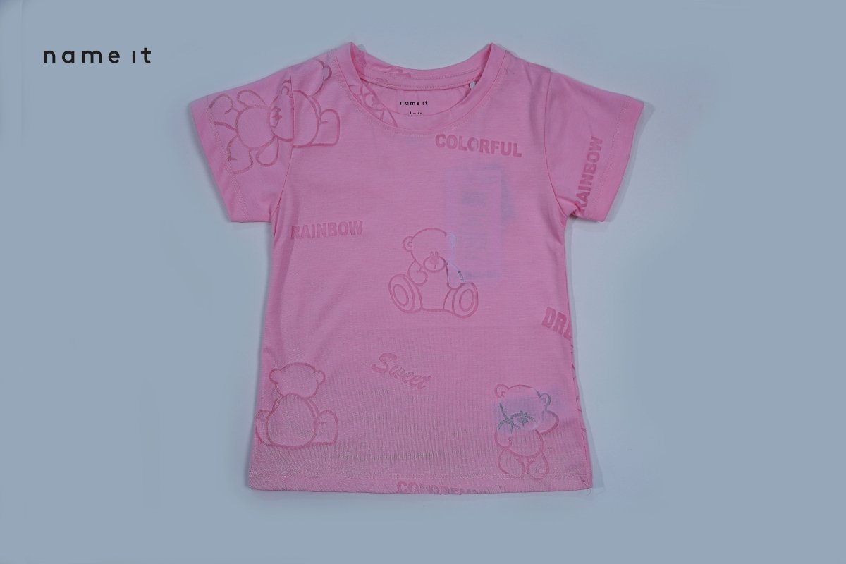 Name it GIRLS COTTON T - SHIRT - Smgarment's