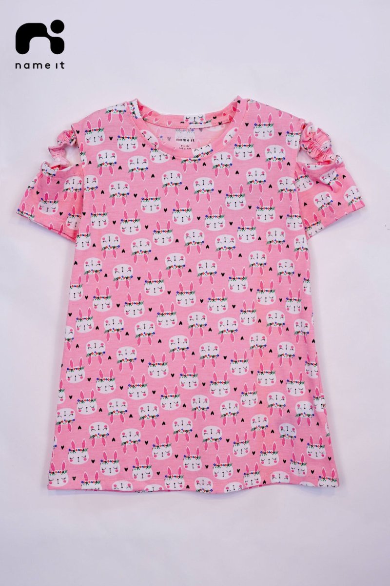 Name it GIRLS COTTON T - SHIRT - Smgarment's