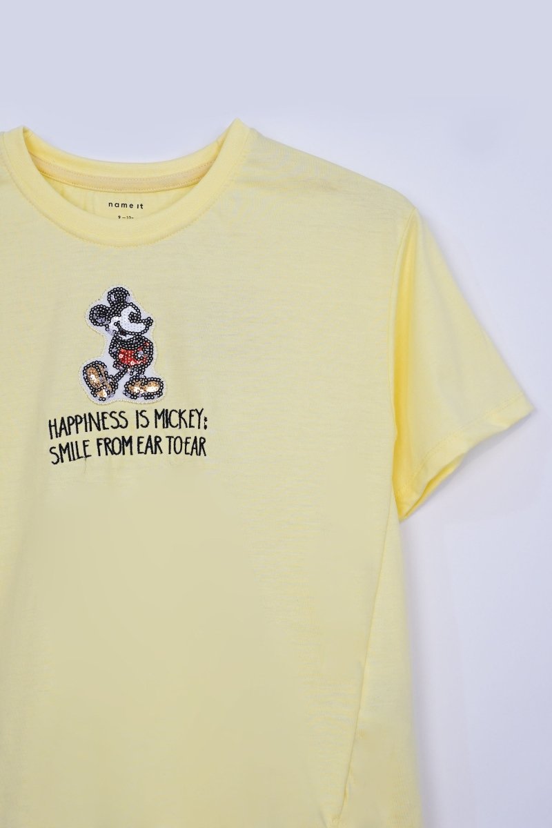 Name it GIRLS COTTON T - SHIRT - Smgarment's