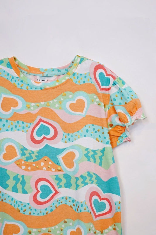 Name it GIRLS COTTON T - SHIRT - Smgarment's