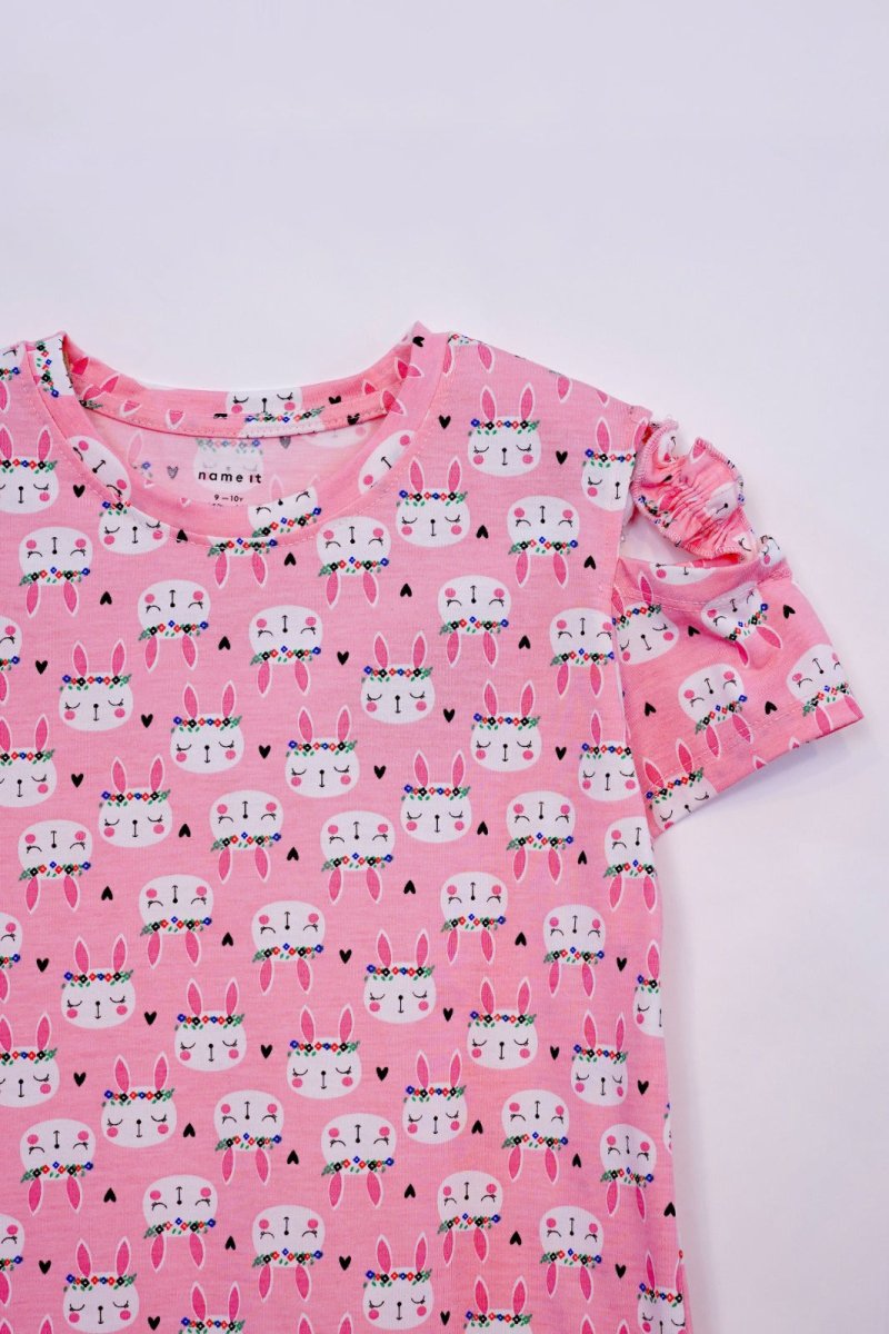 Name it GIRLS COTTON T - SHIRT - Smgarment's