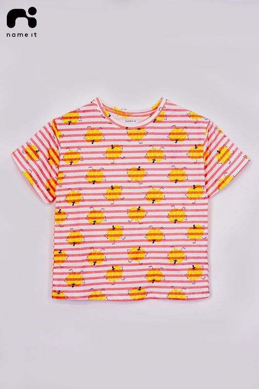 Name it GIRLS COTTON T - SHIRT - Smgarment's