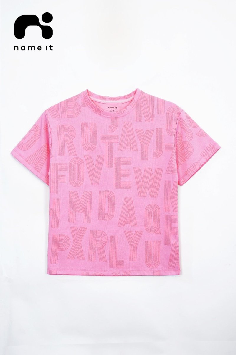 Name it GIRLS COTTON T - SHIRT - Smgarment's