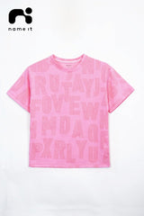 Name it GIRLS COTTON T - SHIRT - Smgarment's