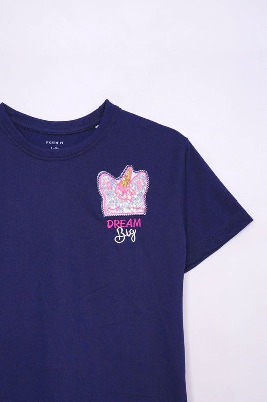 Name it GIRLS COTTON T - SHIRT - Smgarment's