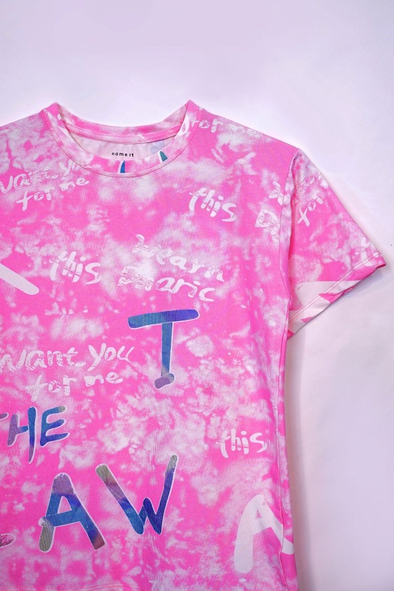 Name it GIRLS COTTON T - SHIRT - Smgarment's