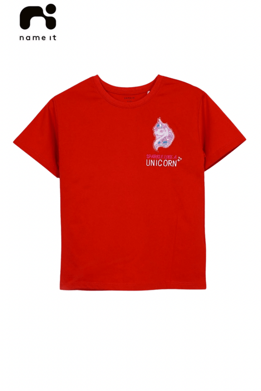 Name it GIRLS COTTON T - SHIRT - Smgarment's