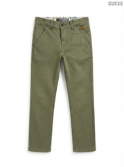 GUESS Kids' Olive Green Casual Trousers