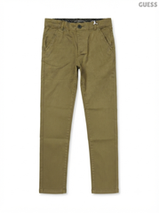 GUESS Kids' Olive Green Casual Trousers