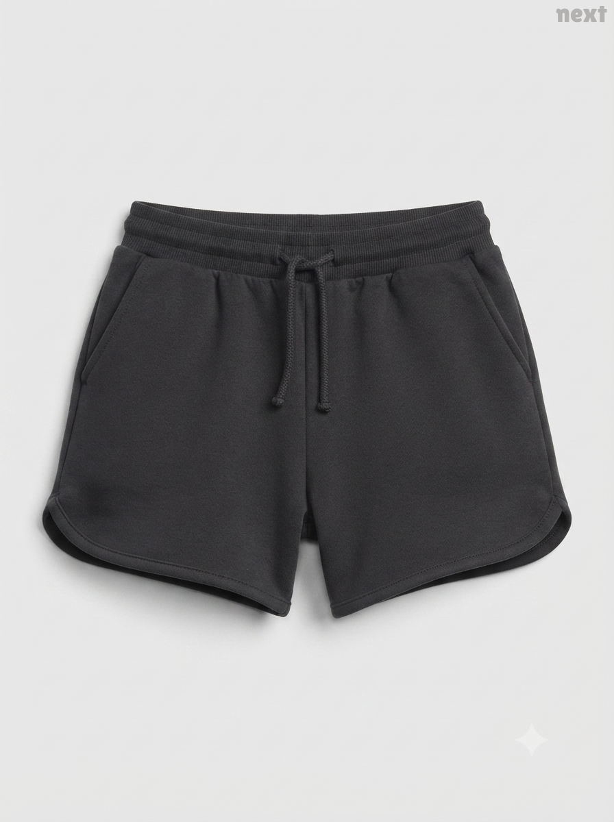 Kids' Charcoal Grey Sweat Shorts