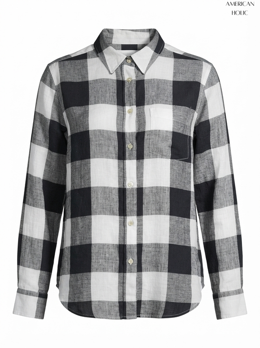 AMERICAN HOLIC Check Long-Sleeve Shirt
