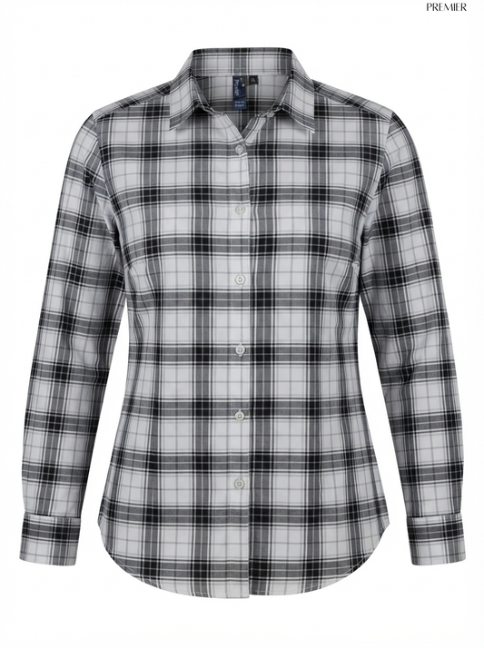PREMIER Plaid Long-Sleeve Shirt