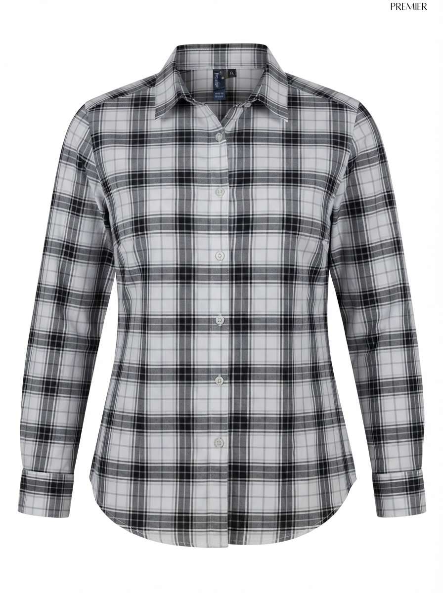PREMIER Plaid Long-Sleeve Shirt