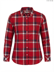 EASY WEAR Plaid Long-Sleeve Shirt