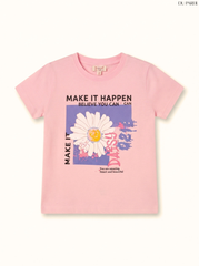 DU PAREIL Girls Graphic Short-Sleeve T-Shirt