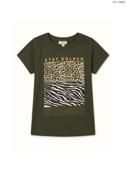 DU PAREIL Girls Graphic Short-Sleeve T-Shirt