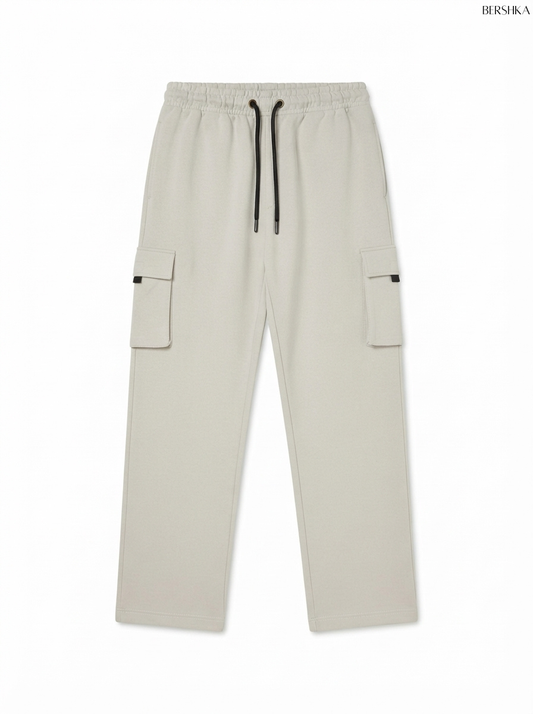 Imported Premium Men's Light Grey Cargo Trouser