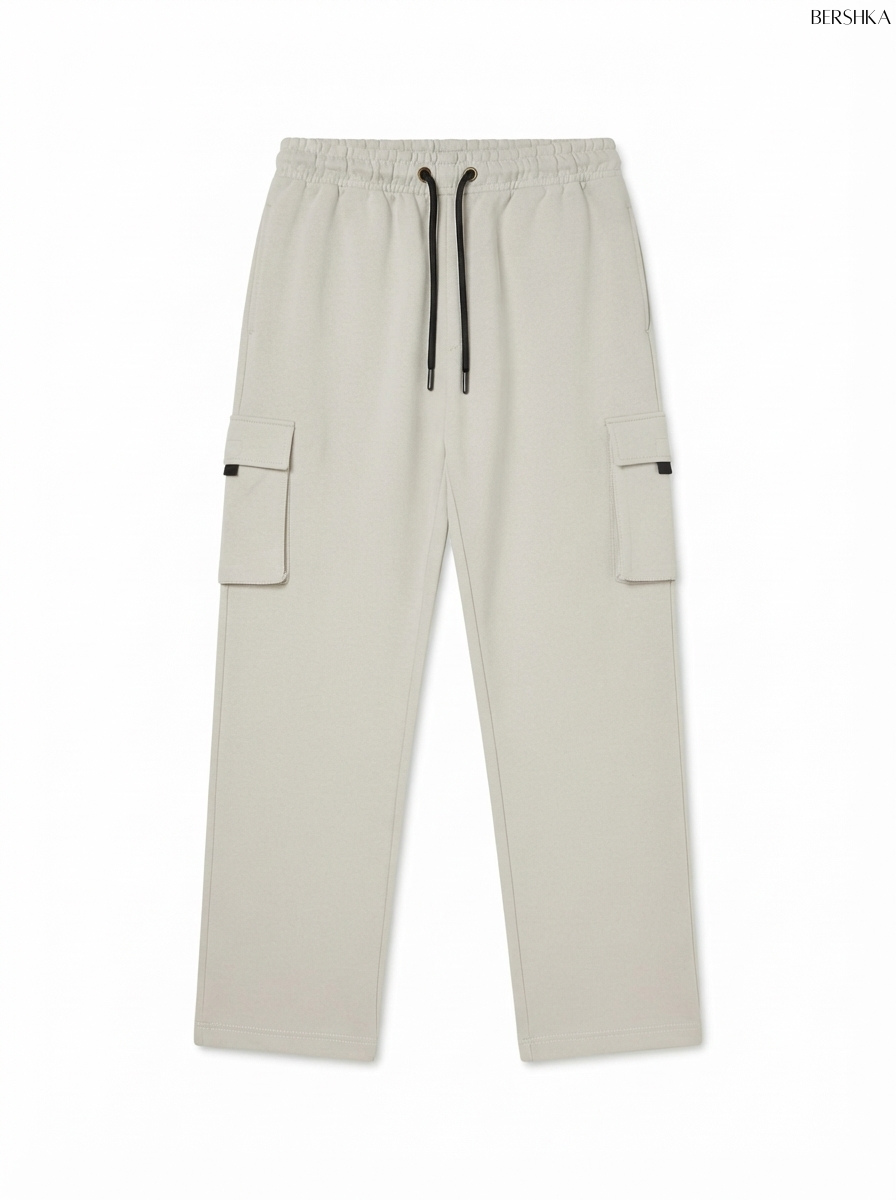 Imported Premium Men's Light Grey Cargo Trouser