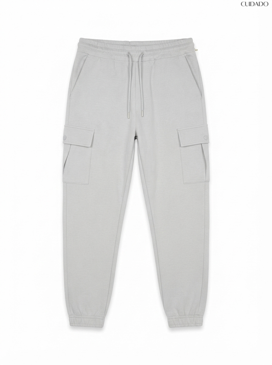 Imported Premium Men's Light Grey Cargo Trouser