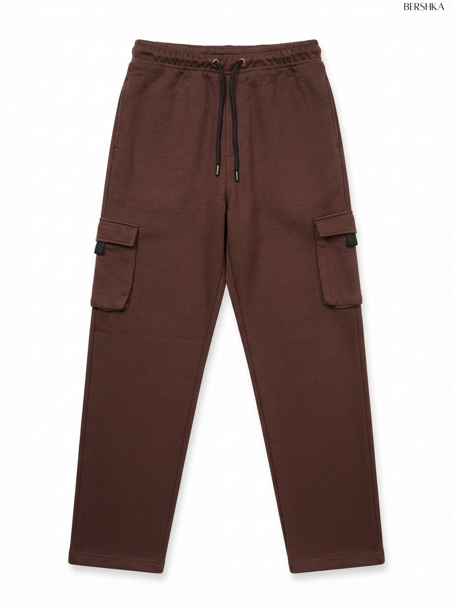 Imported Premium Men's Dark Brown Cargo Trouser