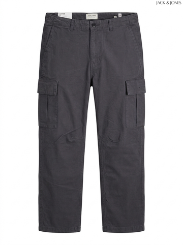 Imported Premium Men's Charcoal Cargo Trouser