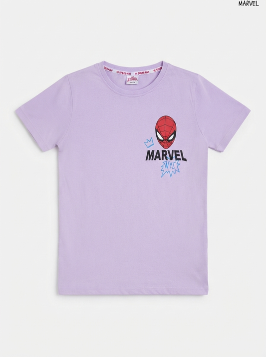 MARVEL Boys Spider-Man Graphic Short-Sleeve T-Shirt