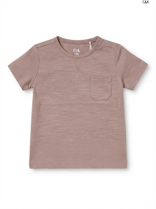 C&A Baby Boys Pocket Short-Sleeve T-Shirt