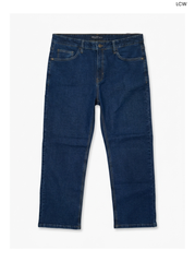Men’s Relaxed Fit Dark Blue Denim Jeans