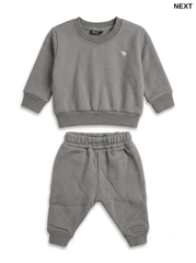 Kids Grey Two-Piece Winter Track Suit