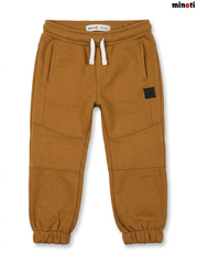 Boys’ Tan Brown Panel Fleece Trouser