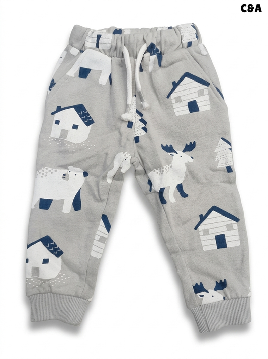 C&A Toddler Woodland Print Terry
