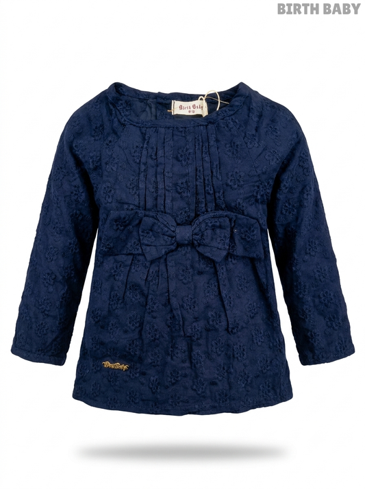 Birth Baby Girls Embroidered Top