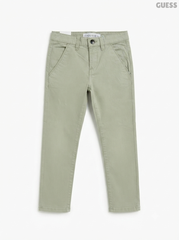 GUESS Kids' Light Green Casual Trousers