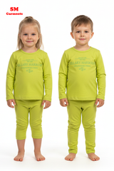 KIDS Killary Harbour Long Sleeve Top & Pants Set – Lime Green