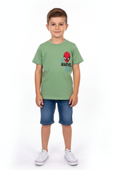 MARVEL SPIDER MAN BOYS TEES
