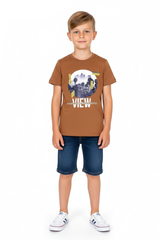 ALOHA BOY'S PRINTED TEES