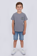 LUPILU BABA CHEST PRINT TEE