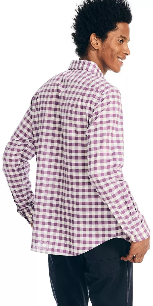 NAUTICA Plaid Poplin Shirt - SMgarment's