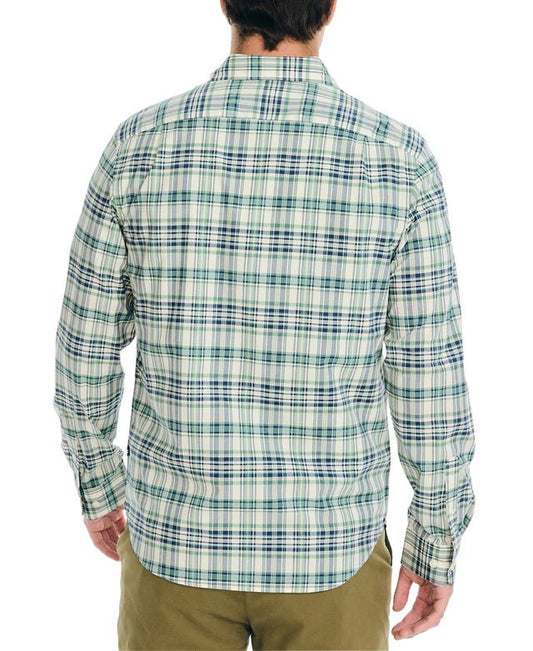 NAUTICA Plaid Poplin Shirt - SMgarment's