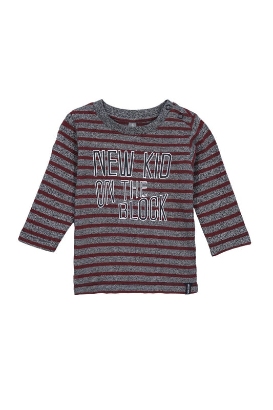 NEWBORN KIDS Long Sleeve Striped Shirt - Smgarment's