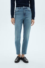 newmom comfort high - rise jeans - SMgarment's