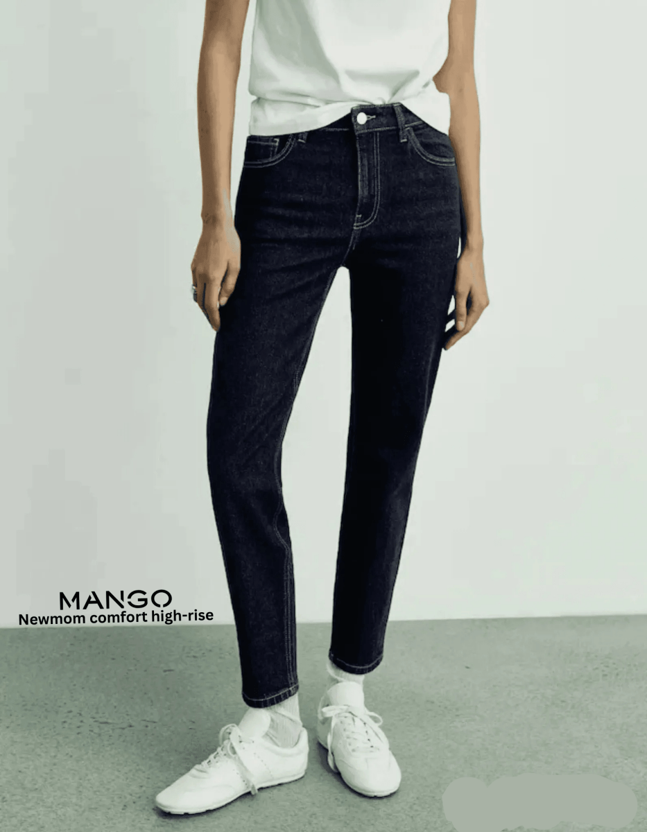Newmom comfort high - rise jeans - Smgarment's