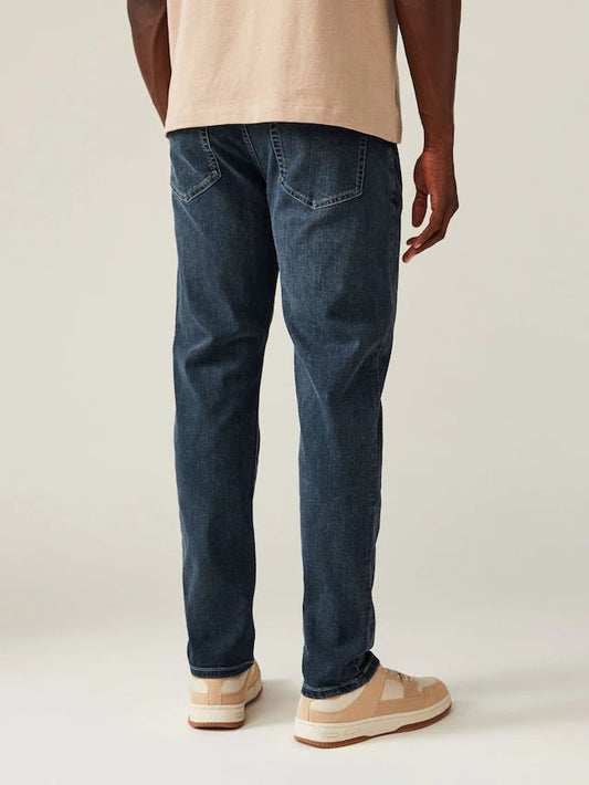 NEXT Blue Vintage Slim Fit Classic Stretch Jeans - Smgarment's