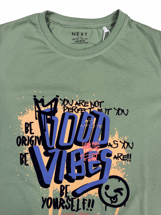 NEXT BOYS GOOD VIBES TEES - Smgarment's